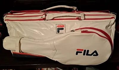 Vintage FILA Tennis  Duffle Bag Racquet Racket Bag See Photos For Condition • $150