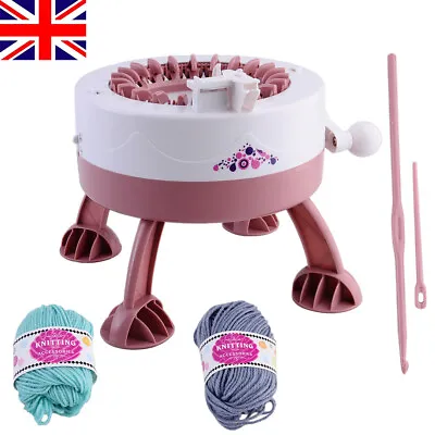 £16.99 • Buy 22 Needle Kid Knitting Machine Big Hand Weaving Loom DIY Scarf Hat Child Toy UK