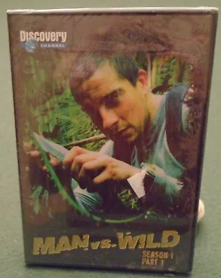 Man Vs. Wild Season 1 Part; 1 Discovery Channel DVD 2007 Learn Life-saving Skill • $15