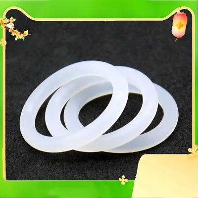 1.5mm White Food Grade Silicone O-ring High Temp Sealing Gasket OD 30~80mm • £1.87