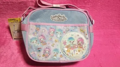$114.94 • Buy Little Twin Stars Kikirara Kindergarten Shoulder Bag Retro Vintage Sanrio Blue