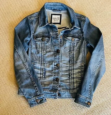 Esprit Womens Denim Jacket Size 10 AUS 12 UK Pre Owned But Rocks! • $21.95