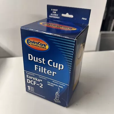 Dust Cup Filter For Eureka DCF-2 Part No. F944 For 4680 & 4654AT Vacuum • $27.33