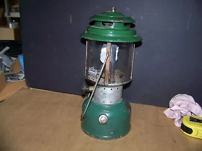 Vtg Coleman Lantern Model 220f Dated 6-1968 Double Mantle Camping Lantern • $25