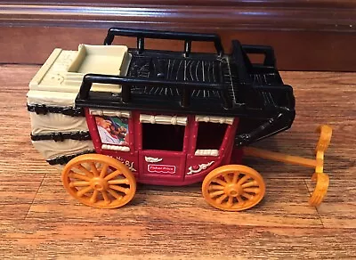 Fisher Price Great Adventures Cannonball Coach 77056 1997 • $15