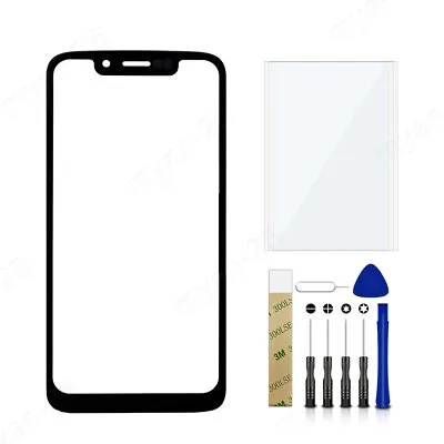 For Motorola Moto G7 Play Front Outer Glass Lens Screen Replacement + Tool Kit • $8.99