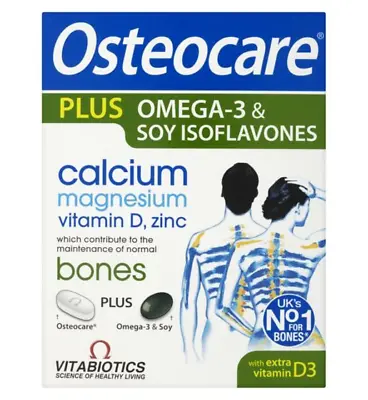 £15.99 • Buy Vitabiotics Osteocare Plus Tablets, 56 Tabs - New In Box