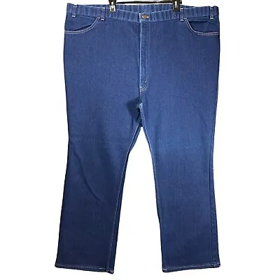Vintage Levis Men's Slosh More Room  Jeans 50x30 Straight Leg Denim Made In USA • $19.95
