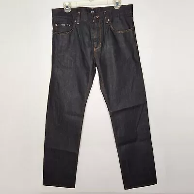Hugo Boss Maine Jeans Straight Leg Mens W34 L32 Black • $49.99