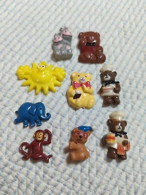Lot Of Misc Funny Animals Refrigerator Magnets Vintage • $8