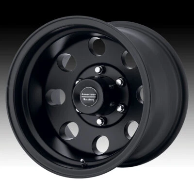 $131.58 • Buy American Racing AR172B Baja Satin Black 15x7 5x4.5 -6mm (AR1725765B)