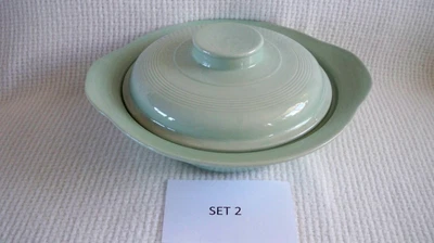 £12.50 • Buy Woods Ware Beryl Green Tureen With Button Handle Vintage/ Retro/ Utility/ WWII