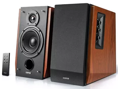 Edifier R1700BT Studio 2.0 Bluetooth Bookshelf Speakers - Brown R1700BT-BROWN • $168