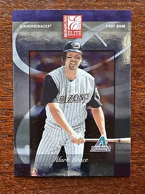 2002 Donruss Elite Sample Mark Grace #44 Arizona Diamondbacks • $1.99