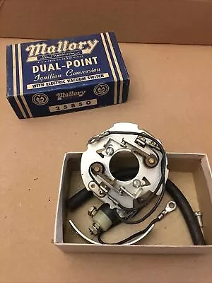 NOS MALLORY Dual POINT Conversion MoPar Dodge Chrysler Plymouth DeSoto Hot Rod  • $100