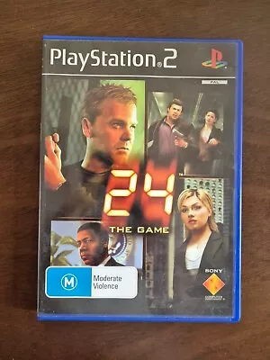 24 The Game Sony PlayStation 2 PS2 PAL TV Series Video Game Shooter 2006 • $10