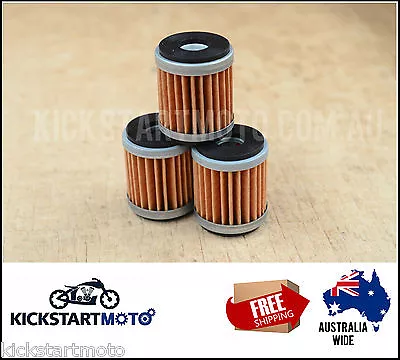 Oil Filters For Yamaha WR250F YZ250F WR YZ 250 F 2018 2019 2020  XT250 12-20 • $29.95