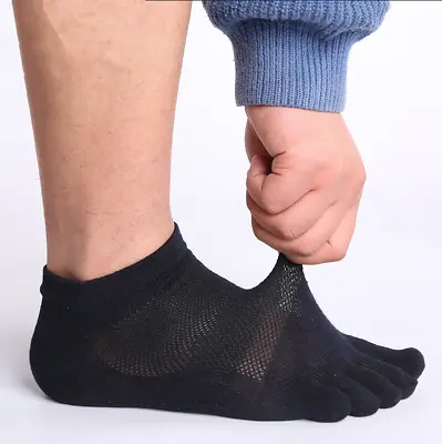 6 Pairs Men Five Fingers Separate Toe Socks Comfortable Warm Hot Fashion SHIP US • $13.29