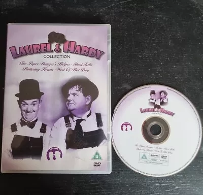 Laurel And Hardy Dvd Collection VOL 7 4 Films Inc The Paper Hanger's Helper • £3.79