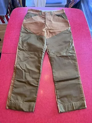 Vintage Sears Canvas Double Knee Brush Hunting Pants 33x29.5 • $20