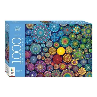 Mandala Rocks 1000 Piece Jigsaw Puzzle • $19.99