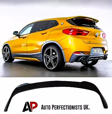 BMW X2 F39 X2M M35i Gloss Black Rear Roof Spoiler Boot Wing Lip Body Kit 2018+ • £64.95