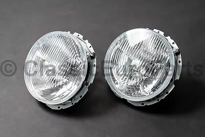 Euro Headlights VW Golf Rabbit Caddy Pickup MK1 H4 Original Hella RHD • $535