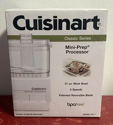 Cuisinart Mini-Prep Processor DLC-1 Classic Series Cuisinart New In Box • $19.99