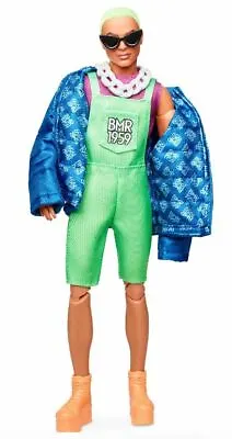 Barbie BMR1959 - Neon Overalls & Puffer Jacket Ken Doll With Stand • $29.97