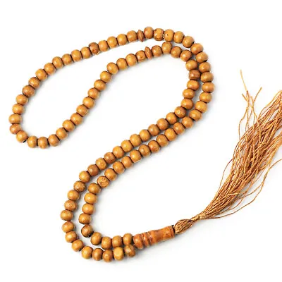 Wooden Tasbih Muslim Prayer Beads Islamic Handheld Prayer Beads 99 Prayer Beads • £2.86