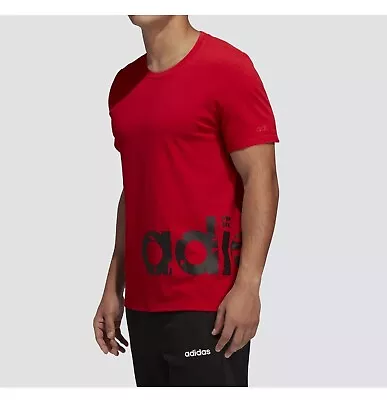 Adidas Men's Digital Camo Logo Graphic Short Sleeve T Shirt - L Red • $24.83