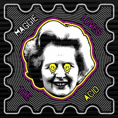 £16.95 • Buy Maggie Loves Acid T Shirt - House Music Rave Techno Thatcher