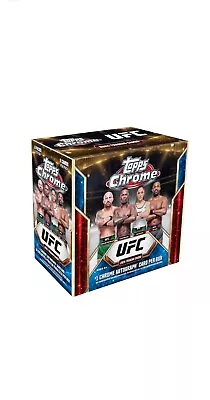 2024 Topps Chrome UFC Mega Box 1 Auto Per Box Factory Sealed • $55