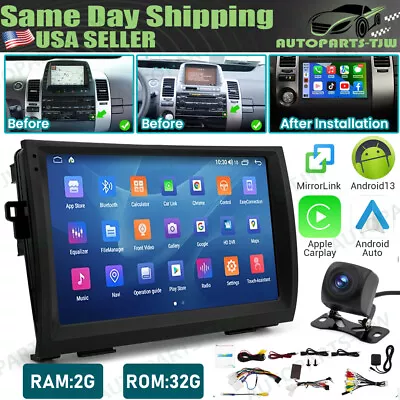 For Toyota Prius 2003-2009 9  Android 13.0 Carplay Car Stereo Radio Gps Navi FM • $141.25