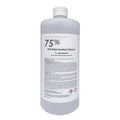 75% Ethyl Alcohol W / Ethanol 1 Litre Refill Australian Made Antiseptic • $28