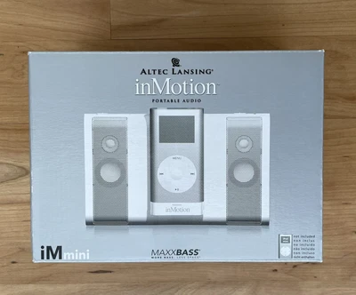 £19 • Buy Altec Lansing Inmotion IM3 Portable Music Speakers -  Ipod Connection