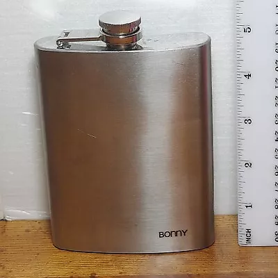 Bonny 6 Oz Stainless Steel Metal Flask • $5.89
