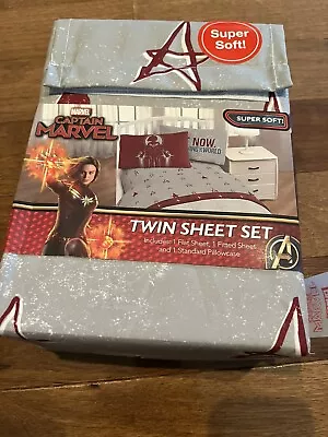 Twin Sheet Set Captain Marvel New • $10