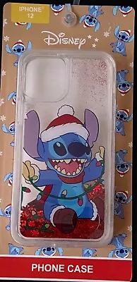 £8.99 • Buy Disney Lilo And Stitch Glitter Phone Case IPhone 12 Birthday Xmas Stocking Gift