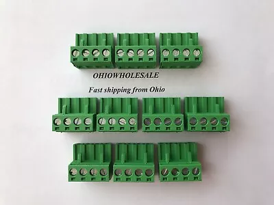 4 Pin-5.08mm /Quick Speaker Connector -Terminal Block - Phoenix Plug Lot Of 10 • $11.67