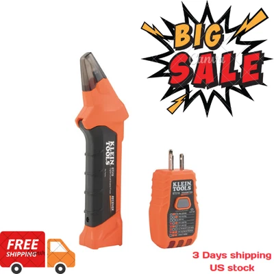 $53.99 • Buy Klein Tools ET310 AC Circuit Breaker Finder With Integrated GFCI Outlet Tester