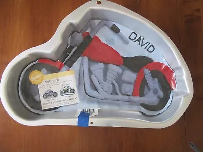 1999 Wilton Motorcycle Cake Pan 2105-2025 Aluminum~Custom Bike~Insert~Birthday • $14.99