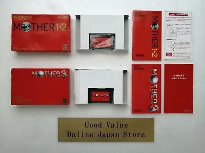 【2set】Mother 1+2 And Mother 3 Nintendo Gameboy Advance GBA Japanese Vintage • $165