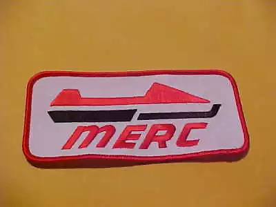 Mercury Sno Twister Snowmobile Chest Patch Old Stock New 5 1/4 X 2 1/4 Inch Real • $16.95