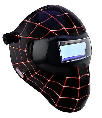 New Save Phace EFP-E Series Welding Helmet Marvel Miles Morales Black Spiderman • $114.99