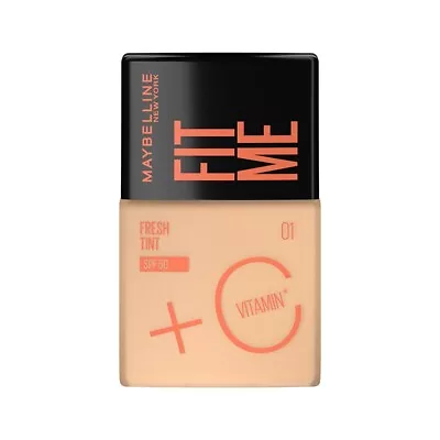 Maybelline New York Fit Me Fresh Tint With SPF 50 PA+++ & Vitamin C 30 Ml FS • $13.68