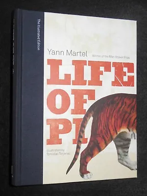 SIGNED; LIFE OF PI By Yann Martel (2007-1st Illust Ed) Booker Winning Novel RARE • £79.99