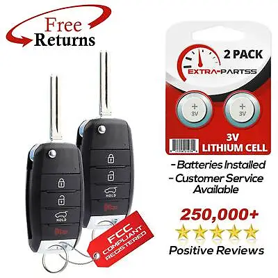 2 For 2014 2015 Kia Optima Keyless Entry Remote Flip Key Fob Transmitter • $34.95