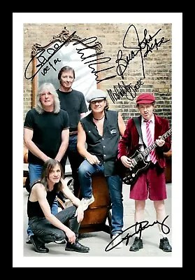 Acdc Autographed Signed & Framed Photo • £19.99