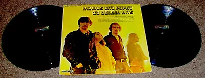 Rock Mamas & The Papas 20 Golden Hits 2 Lp Record Set 1st Pressing Gatefold Vg+ • $12.97